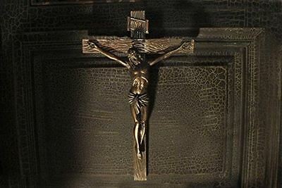 10"H INRI Jesus Christ Crucified On The Cross Wall Hanging Catholic Crucifix
