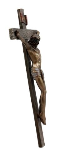 10"H INRI Jesus Christ Crucified On The Cross Wall Hanging Catholic Crucifix
