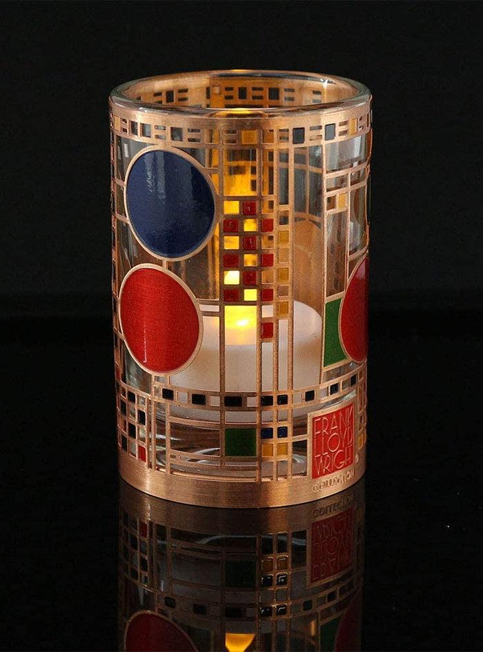 3.5 Inch Frank Lloyd Wright Collection Coonley Playhouse Votive Holder