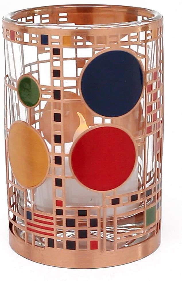3.5 Inch Frank Lloyd Wright Collection Coonley Playhouse Votive Holder
