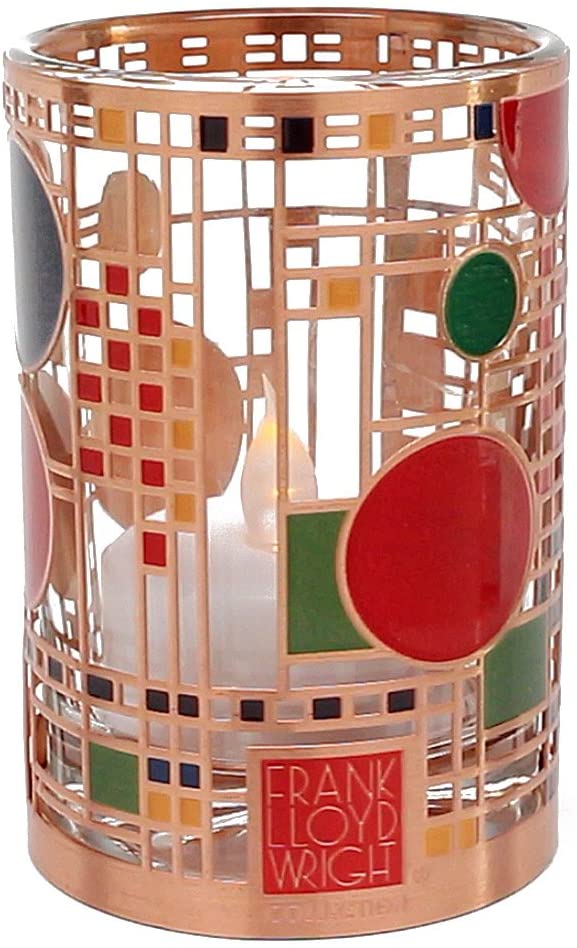 3.5 Inch Frank Lloyd Wright Collection Coonley Playhouse Votive Holder