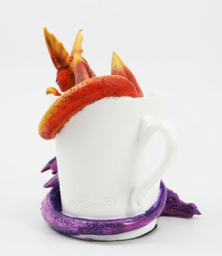 Amy Brown Tea Cup Dragon Twin Hatchlings Day And Night Collector Figurine