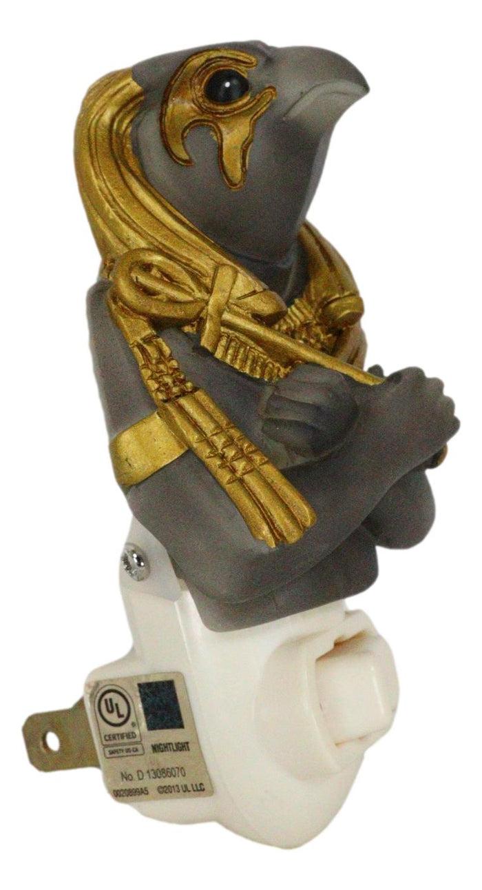 Ancient Egyptian God Of The Sky And War Horus Wall Plug In LED Night Light Decor