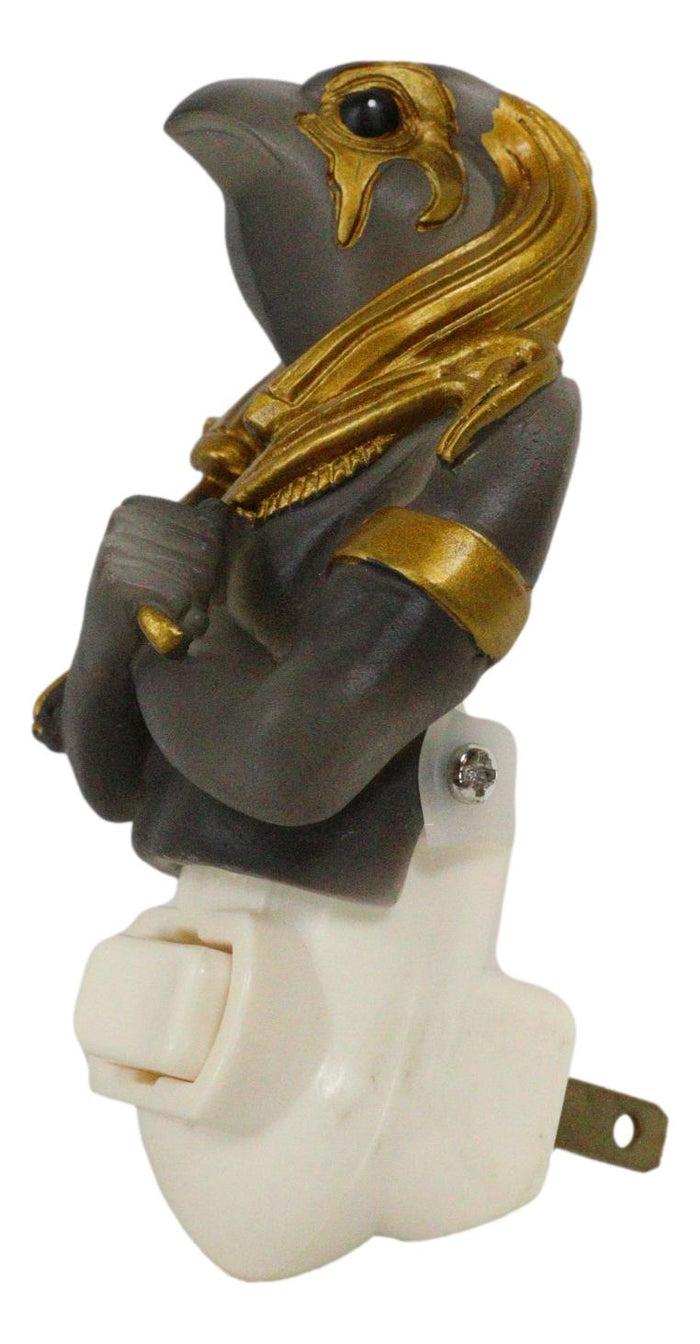 Ancient Egyptian God Of The Sky And War Horus Wall Plug In LED Night Light Decor
