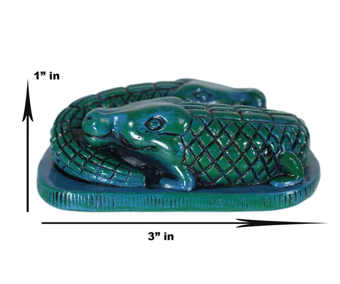 Ancient Egyptian Gods Of The Nile Sobek Crocodiles Token Amulet Symbol Figurine
