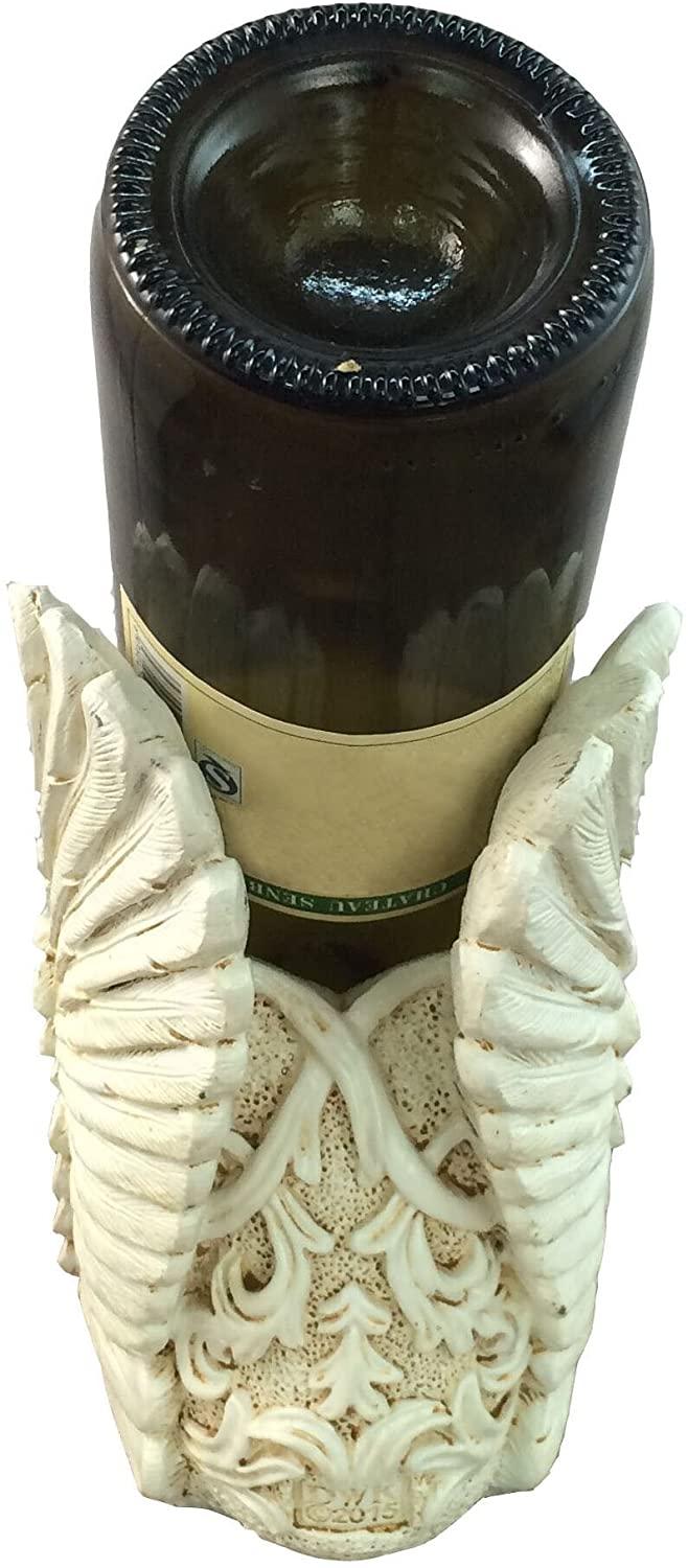 Angelic Flight Heavenly Wings Purity Cherubs Wine Bottle Holder Figurine