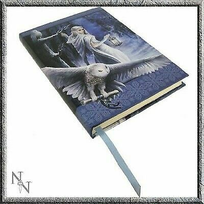 Anne Stoke Curiosity Corner Midnight Messenger With Owl Embossed Journal