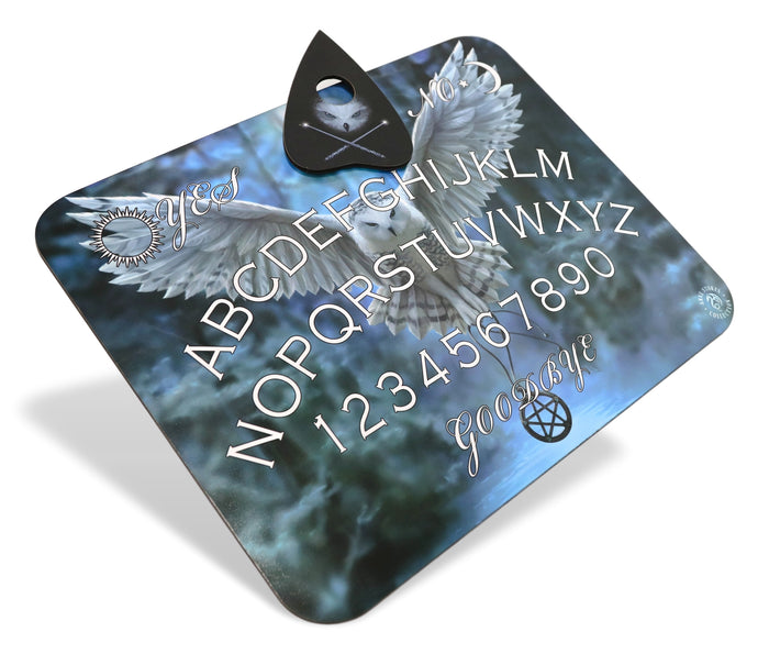 Anne Stokes Awake Your Magic Owl Pentagram Ouija Spirit Board Game W/ Planchette