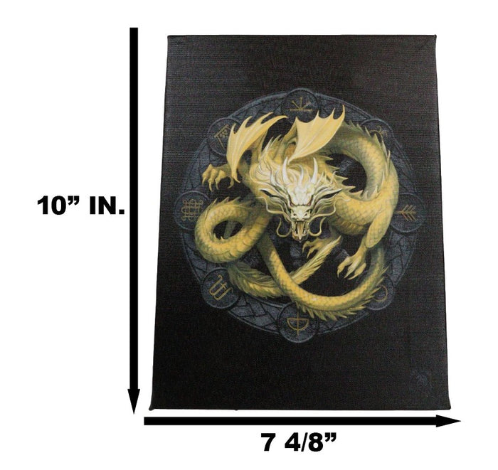 Anne Stokes Imbolc Drake Sabbats Wheel Of The Year Dragon Canvas Wall Decor