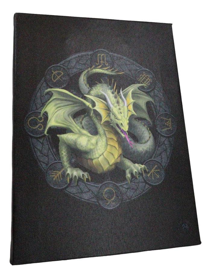 Anne Stokes Mabon Drake Sabbats Wheel Of The Year Dragon Canvas Wall Decor