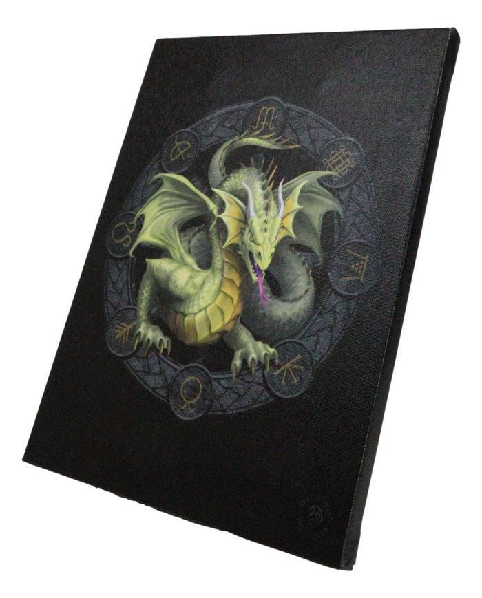 Anne Stokes Mabon Drake Sabbats Wheel Of The Year Dragon Canvas Wall Decor
