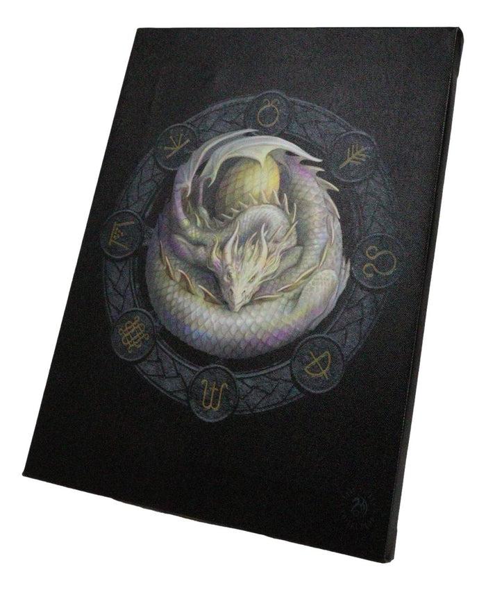 Anne Stokes Ostara Drake Sabbats Wheel Of The Year Dragon Canvas Wall Decor