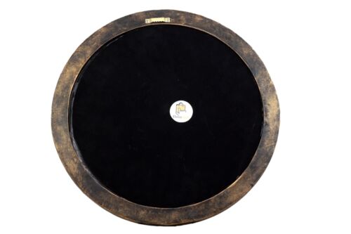 Antique Bronze Rust Finish Nautical Marine Ship Porthole Wall Mirror Decor 15"D