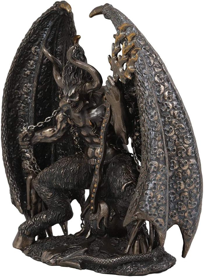 Arch Devil Morning Star Figurine Baphomet Statue Fallen Angel