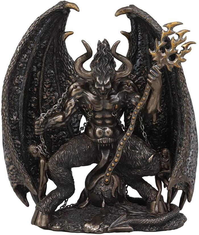 Arch Devil Morning Star Figurine Baphomet Statue Fallen Angel