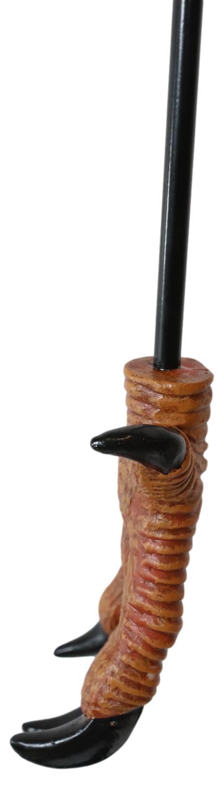 Bald Eagle Head Talons Long Reach Hand Back Scratcher Wall Hanging Figurine 19"L