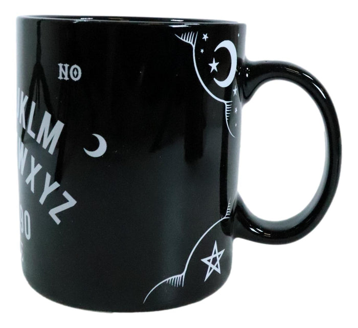Black Wicca Occult Magic Spirit Talking Board Porcelain Coffee Mug 11Oz