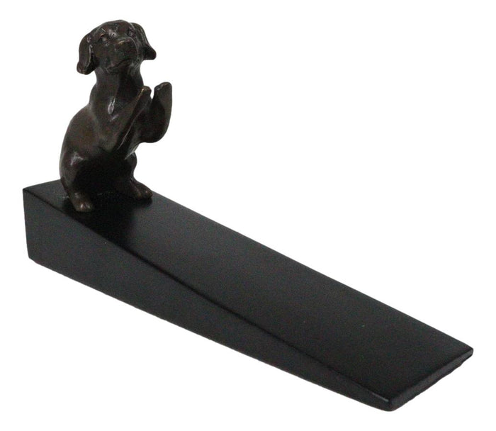 Brass Metal Adorable Begging Labrador Retriever Dog Door Stop Stopper Wedge Brass Metal Adorable Begging Labrador Retriever Dog Door Stop Stopper Wedge