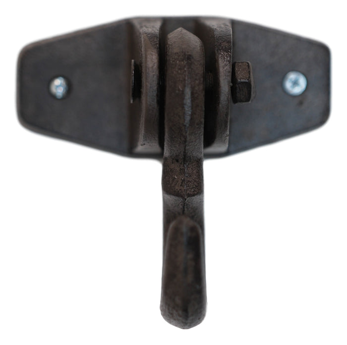 Cast Iron Decorative Trolley Farmhouse Rustic Coat Hat Wall Hooks