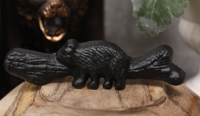 Cast Iron Rustic Western Black Bear Drawer Cabinet Door Pulls Hardware 12 Pack
