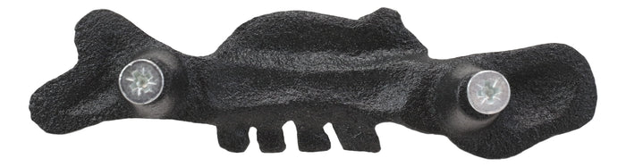 Cast Iron Rustic Western Black Bear Drawer Cabinet Door Pulls Hardware 6 Pack