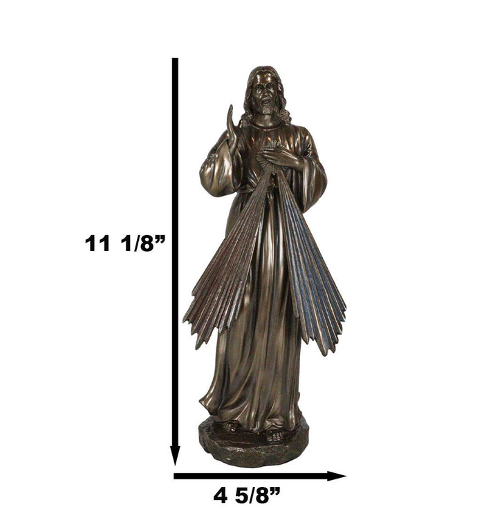 Catholic Christian Church Inspirational Divine Mercy Of Jesus Christ Figurine
