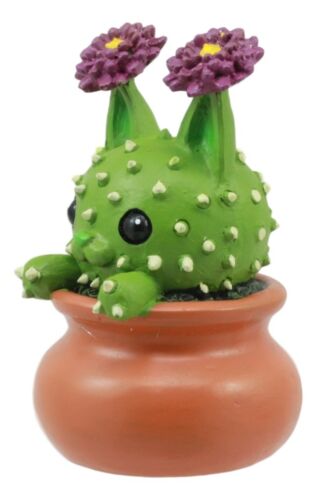 Cattus Cactus Cat In The Pot Figurine Whimsical Cat That Transforms Into Cactus