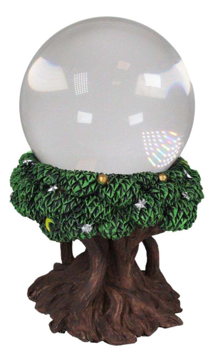 Celtic Archetype Yggdrasil Cosmic Tree Of Life With Celestial Bodies Gazing Ball