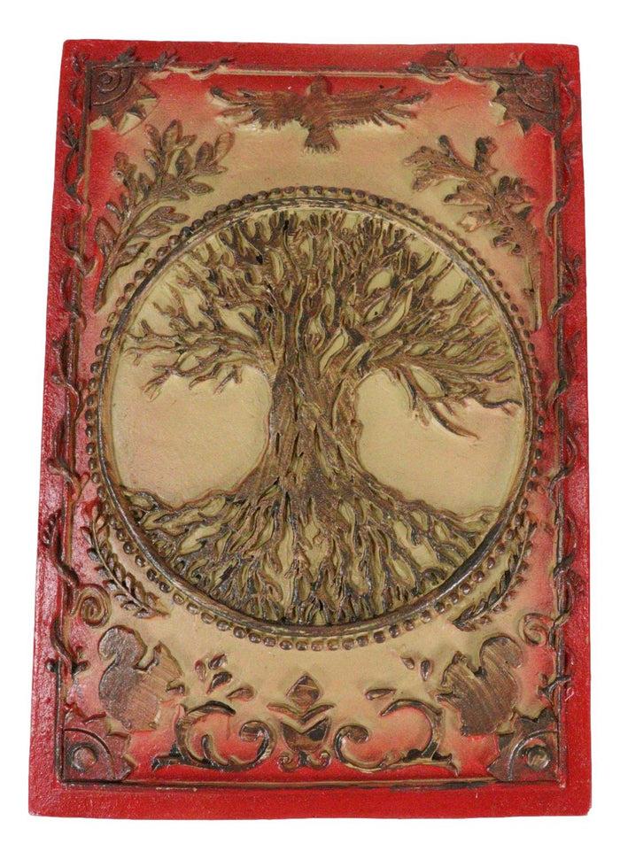 Celtic Cosmic Tree Of Life Wicca Tarot Cards Crystals Herbs Stash Decorative Box