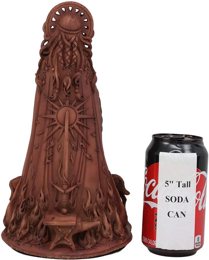 Celtic Goddess Of Poetry Livestock Medicine Spring Bridget Brigid Figurine Decor