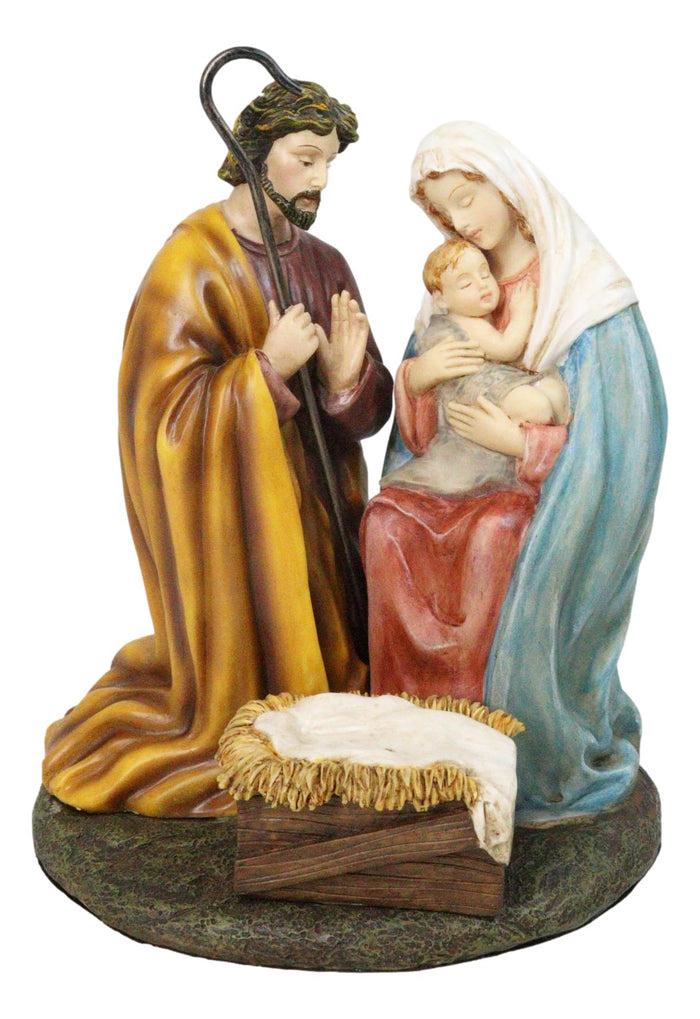 Christmas Bethlehem Holy Family Mother Mary Joseph and Child Jesus Figurine Christmas Bethlehem Holy Family Mother Mary Joseph and Child Jesus Figurine