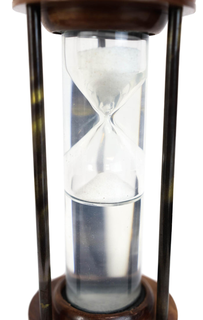 Classic Vintage Timeless Design Wooden Hourglass Water Sand Timer Sandtimer