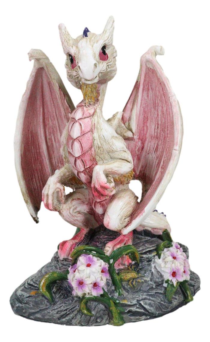 Colorful Fruits Vegetables Pale White Garlic Dragon Figurine Fairy Garden Decor