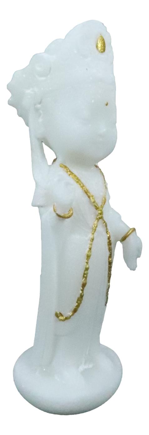 Cultural Art Standing Amida Buddha Amitabha Feng Shui Zen Vastu Mini Figurine