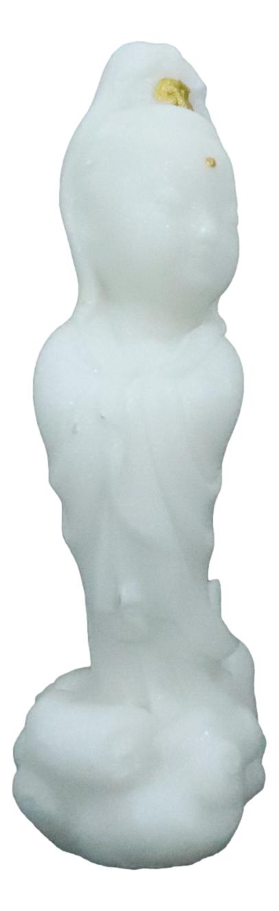 Cultural Art Standing Ti Kuan Yin Buddha Feng Shui Zen Vastu Mini Figurine