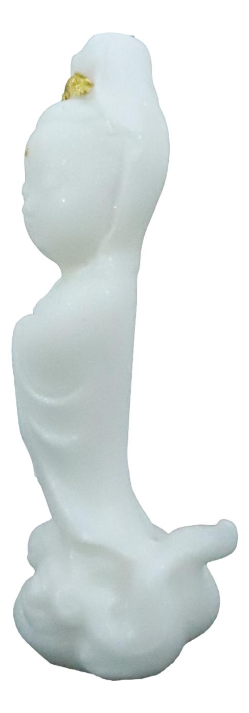 Cultural Art Standing Ti Kuan Yin Buddha Feng Shui Zen Vastu Mini Figurine