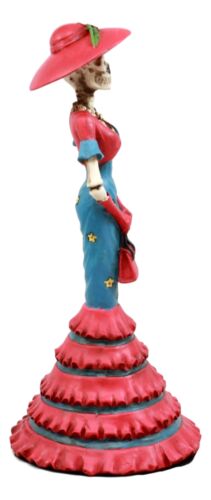 Day Of The Dead DOD Skeleton Lady Isabela Figurine High Tea Fashion Diva Statue