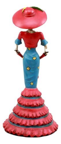 Day Of The Dead DOD Skeleton Lady Isabela Figurine High Tea Fashion Diva Statue