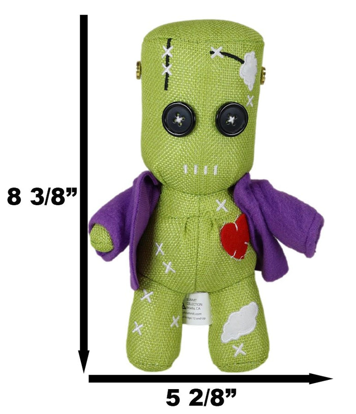 Day Of The Dead Pinheadz Mr Frankenstein The Golem Stitch Luxe Soft Plush Doll
