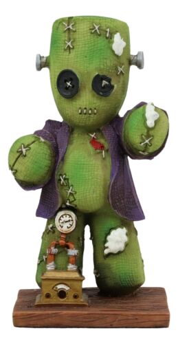 Day Of The Dead Steampunk Clockwork Pinhead Monster Frankenstein Figurine 4.25"H