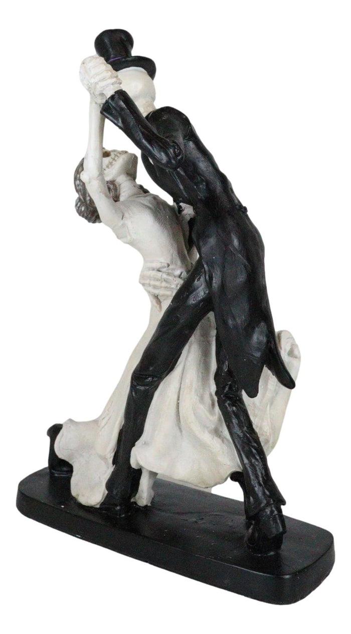 Day Of The Dead Voxtrot Wedding Dance Skeletons Bride And Groom Couple Figurine