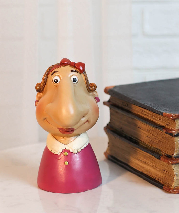 Dear Mom Mother In Pink Novelty Gift Whimsical Eyeglass Spectacle Holder Statue