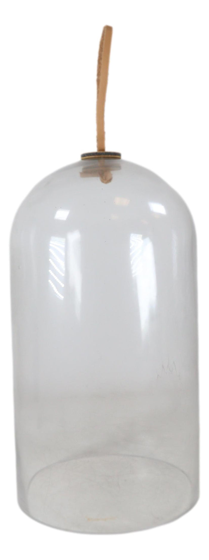Decorative Clear Glass Apothecary Cloche Bell Jar Centerpiece Dome With Handle