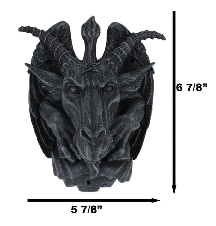 Divine Horned Sabbatic Goat Idol Samael Lilith Baphomet Wall Beer Bottle Opener