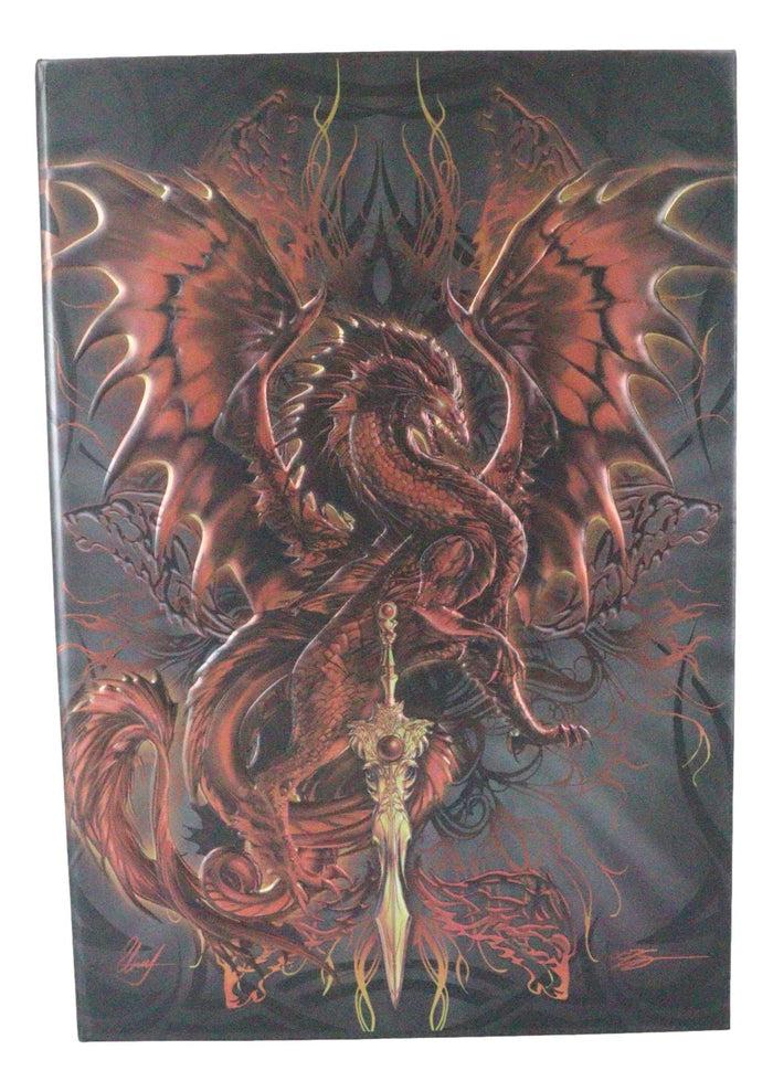 Dragons Lair Fantasy Blood Blade Vampire Dragon Embossed Journal Diary Notebook