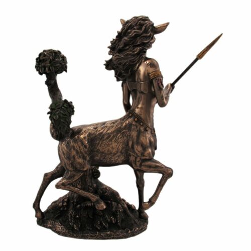 Dryad Grecian Goddess With Spear Figurine Artemis Friend Statue Greek Mythology