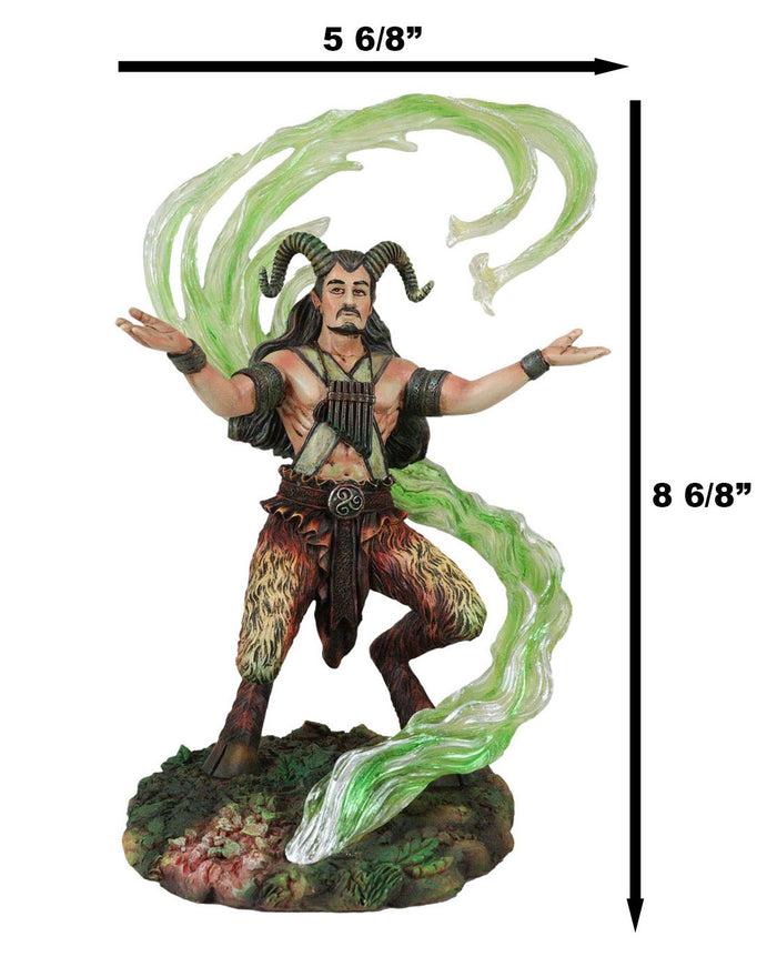 Earth Elemental Bender Wizard Sorcerer Satyr Pan Faunus Summoning Magic Statue