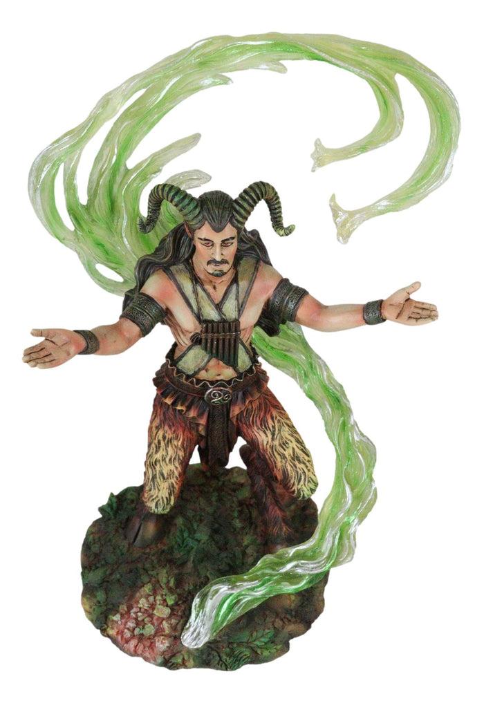 Earth Elemental Bender Wizard Sorcerer Satyr Pan Faunus Summoning Magic Statue