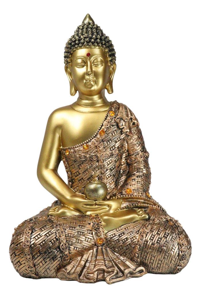 Eastern Enlightenment Buddha Shakyamuni Sitting in Meditation Mudra Figurine Eastern Enlightenment Buddha Shakyamuni Sitting in Meditation Mudra Figurine