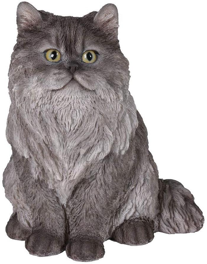 Ebros 12"H Realistic Animal Persian Cat Kitten Collectible Home Decor Figurine
